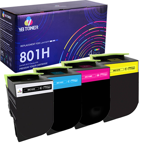 Lexmark 801H Toner Set