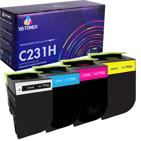 Lexmark C231/C231H Toner Set