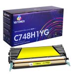 C748H1YG - Compatible Lexmark C748 Yellow Toner Cartridge - High Yield