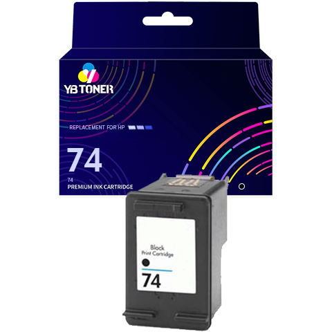 HP 74 black ink