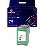 Compatible HP 75 Tri-color Ink Cartridge - Standard Yield