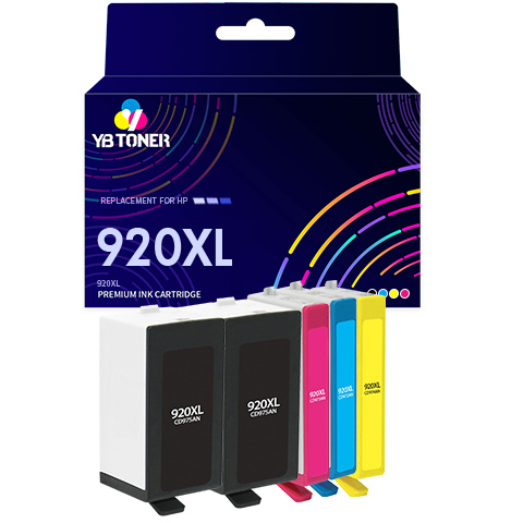 HP 920XL ink cartridges 5-pack