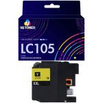 Compatible Brother LC105 Yellow Ink Cartridge - Super High Yield