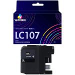 Compatible Brother LC107 Black Ink Cartridge - Super High Yield
