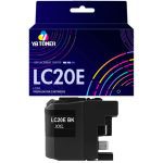Compatible Brother LC20E Black Ink Cartridge - High Yield