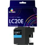 Compatible Brother LC20E Cyan Ink Cartridge - High Yield