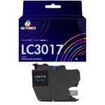 Compatible Brother LC3017 Cyan Ink Cartridge - High Yield