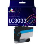 Compatible Brother LC3033 Cyan Ink Cartridge - Super High Yield