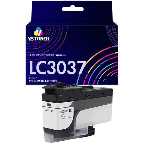 Brother LC3037 black ink