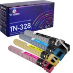 Compatible Konica-Minolta TN-328 Toner Cartridge Set of 4
