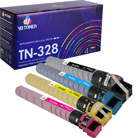 Konica-Minolta TN-328 Toner Set