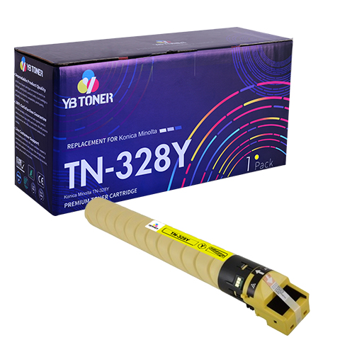 Konica Minolta TN328Y Yellow Toner