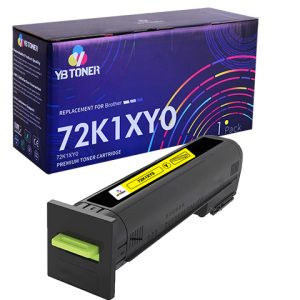 Lexmark 72K1XY0 Yellow Toner Cartridge