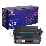 HP 55X Black Toner Cartridge (CE255X)