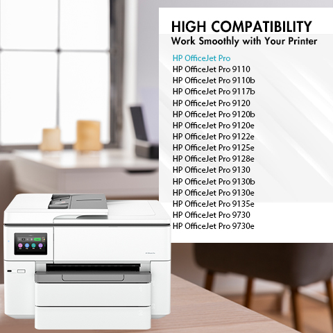HP 936 ink cartrtidge's compatible printer