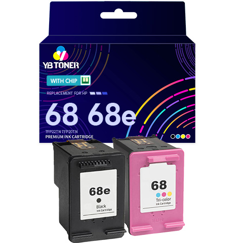 HP 68 68XL 68e ink cartridges