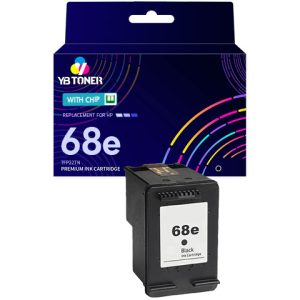 HP 68e Black Ink Cartridge