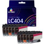 Compatible Brother LC404 Ink Cartridge Combo Pack of 10 - Standard Yield