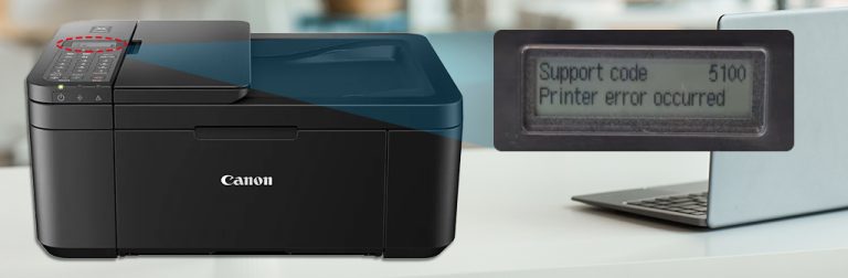 how to fix error 5100 canon printer