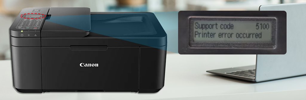 How to Fix Canon Printer Error 5100