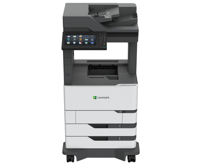 Lexmark MX822ade toner cartridges' printer