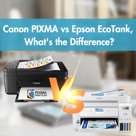 Canon PIXMA vs Epson EcoTank, What's the Difference?