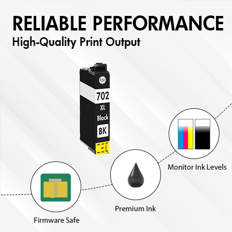 Epson 702XL Black Ink Cartridge