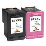 HP 67XXL Ink Cartridges Combo Pack