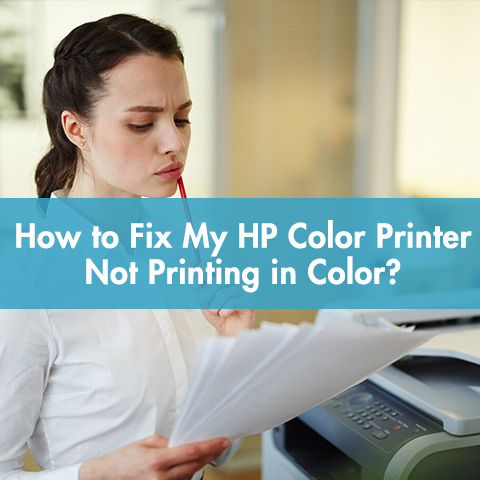 How to Fix My HP Color Printer Not Printing in Color