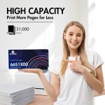 66S1X00 Lexmark 661X Black Toner Cartridge