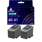 Compatible Canon 40 and 41 Ink (PG-40 CL-41) - 2 Pack