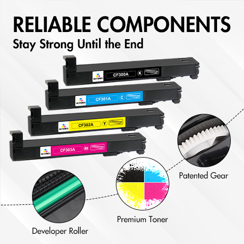 HP 827A Toner Set