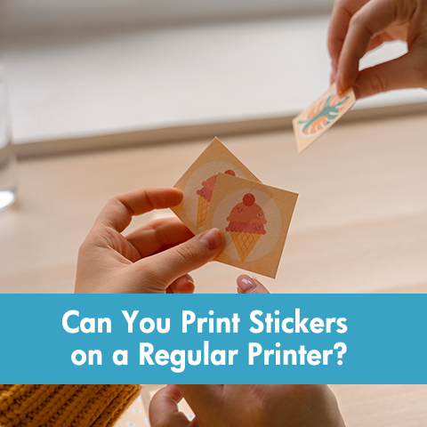 Can You Print Stickers on a Regular Printer?