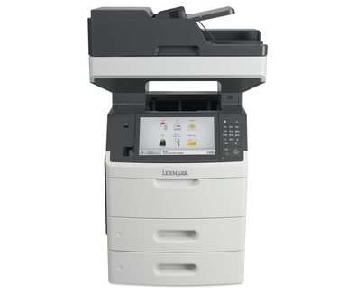 Lexmark MX711dthe toner cartridges' printer