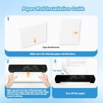 YC80 Inkless Portable Thermal Printer