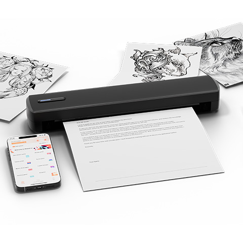 YB Toner YC80 Portable Inkless Printer