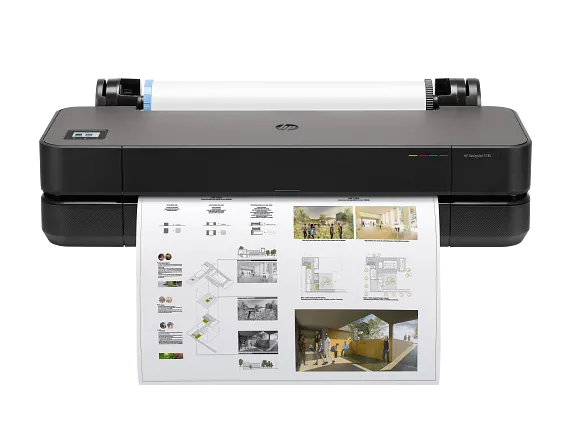 HP DesignJet T230 ink cartridges' printer