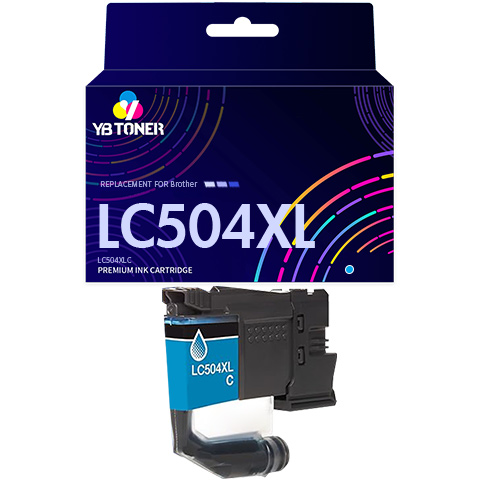 Brother LC504XL Cyan Ink Cartridge LC504XLC