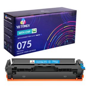 Canon 075 Cyan Toner Cartridge With Chip