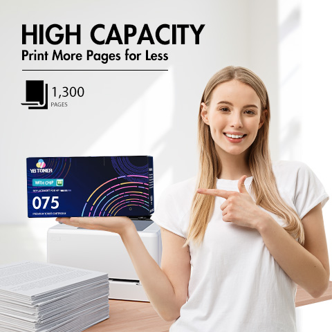 Canon 075 Black standard yield toner cartridge