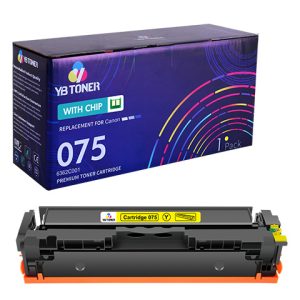 Canon 075 Yellow Toner Cartridge With Chip
