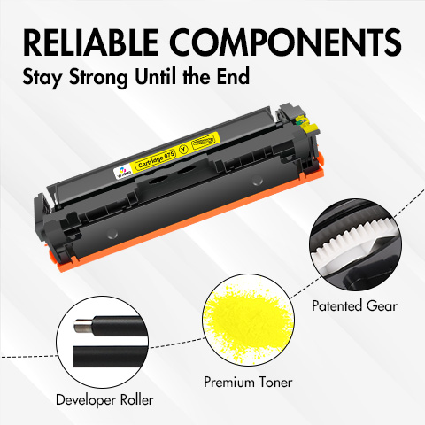 Canon 075 Yellow Cartridge