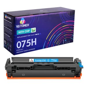 Canon 075H Cyan Toner Cartridge With Chip
