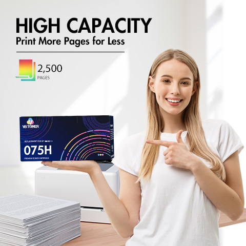Canon 075H Color Toner Cartridge