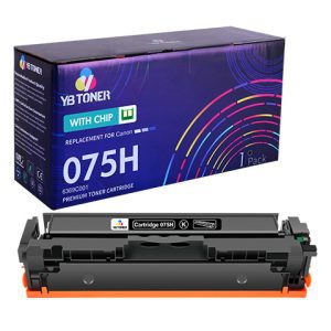 Canon 075H Black Toner Cartridge With Chip