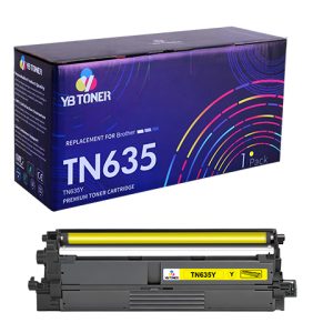 Brother TN635Y Yellow Toner Cartridge