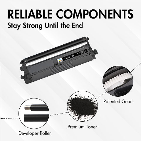 Brother TN635XLBK Toner Cartridge