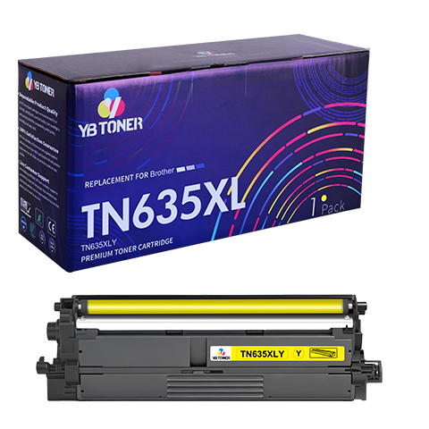 Brother TN635XLY Yellow Toner Cartridge