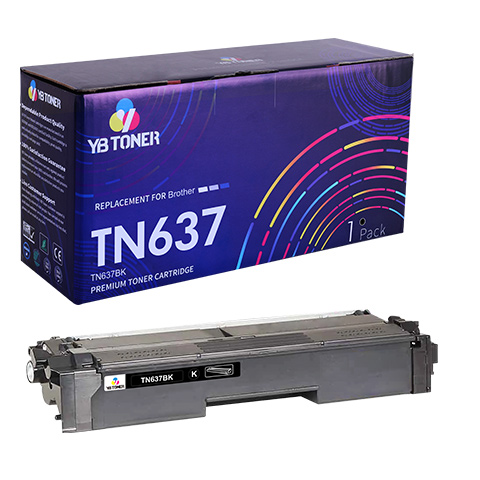 Brother TN637BK Toner Cartridge