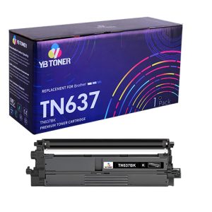 Brother TN637BK Black Toner Cartridge
